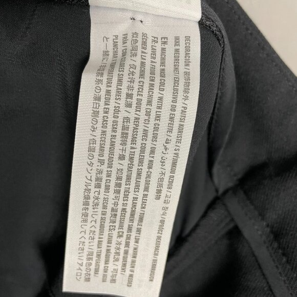 Abercrombie & Fitch Sloane Tailored Pants Wide Leg Black Size 31 12 Short Slacks - Picture 16 of 16